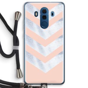 Marmeren pijlen: Huawei Mate 10 Pro Transparant Hoesje met koord