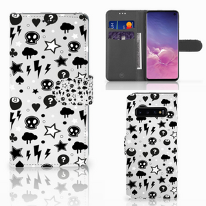 Telefoonhoesje met Naam Samsung Galaxy S10 Silver Punk