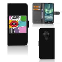 Nokia 7.2 | Nokia 6.2 | Wallet Case | met Pasjes | Popart Princess