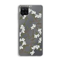 Blossoming spring: Samsung Galaxy A12 Transparant Hoesje
