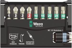 BITCHECK 10 RVS 1ZB SET 10DLG