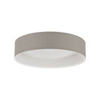 EGLO Pasteri - Plafondlamp - LED - Ø32 cm - Wit - Taupe - thumbnail