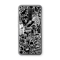 Vexx Black Mixtape: Xiaomi Redmi 9 Transparant Hoesje Vexx Black Mixtape: Xiaomi Redmi 9 Transparant Hoesje