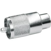 Telegärtner 100024337 100024337 UHF-connector Stekker, recht 50 Ω 1 stuk(s)