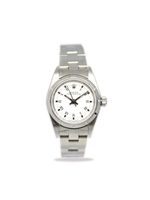 Rolex montre Oyster Perpetual 26 mm pre-owned (2000) - Blanc - thumbnail