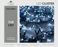 Clusterverlichting 768 led lampjes wit - Anna's Collection
