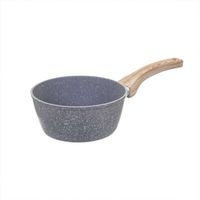 Steelpan/sauspan - Alle kookplaten geschikt - grijs - dia 19 cm - Steelpannen - thumbnail