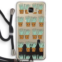 Sansevieria: Samsung Galaxy A5 (2016) Transparant Hoesje met koord