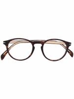 Eyewear by David Beckham lunettes de vue à monture ronde - Marron