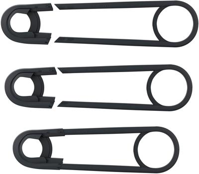 Hebie chainglider 38 tands - lang 486-535mm - nexus 5 e-bike - zwart