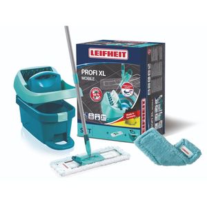 Leifheit Profi Vloerwisser Xl Systeem met GRATIS Static Plus doek