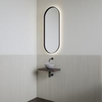 Fonteinset | BWS Leto | Planchet Mokka Bruin | Waskom Mat Grijs
