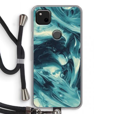 Dreaming About Whales: Pixel 4a Transparant Hoesje met koord