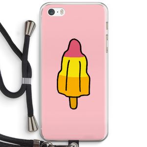 Raketijsje: iPhone 5 / 5S / SE Transparant Hoesje met koord