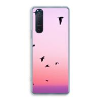 Fly away: Sony Xperia 5 II Transparant Hoesje