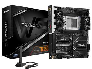 ASRock TRX50 WS moederbord RAID, 2,5Gb-LAN, WLAN, BT, Sound, ATX