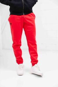 Under Armour Icon Fleece Trainingsbroek Heren Rood - Maat L - Kleur: Rood | Soccerfanshop