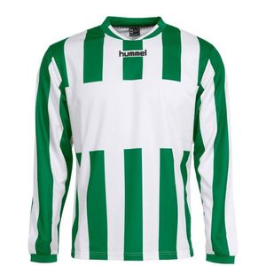 Hummel 111115 Madrid Shirt l.m. - Green-White - L