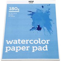 Creativ Company Watercolour Paper Pad Papierblok voor handenarbeid 20 vel - thumbnail