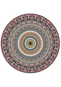 Moooi Carpets - Rotterdam - 350 cm rond Vloerkleed