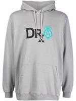 Neighborhood hoodie à logo imprimé - Gris