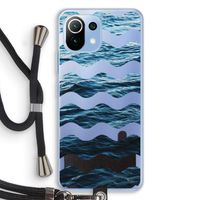 Oceaan: Xiaomi Mi 11 Lite Transparant Hoesje met koord