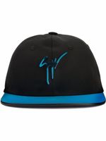 Giuseppe Zanotti casquette Cohen bicolore - Noir