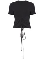 Proenza Schouler White Label t-shirt à découpes - Noir