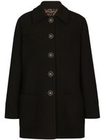 Dolce & Gabbana caban à logo DG - Noir