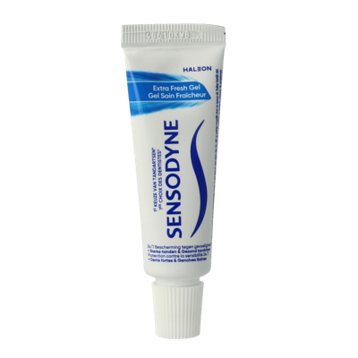 Tandpasta extra fresh gel mini 15 Milliliter Tandpasta extra fresh gel mini 15 Milliliter