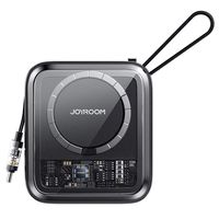 Joyroom JR-L006 Powerbank met Magnetisch Draadloze Oplader - Zwart - thumbnail