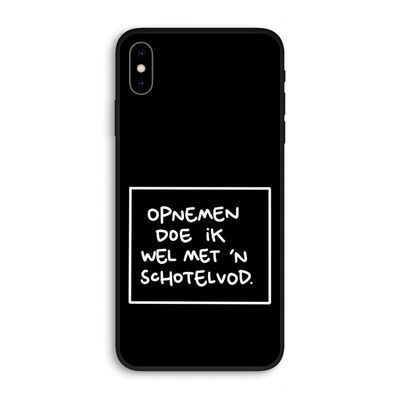 Schotelvod: iPhone XS Max Biologisch afbreekbaar hoesje