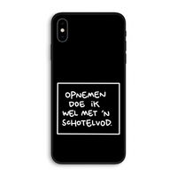 Schotelvod: iPhone XS Max Biologisch afbreekbaar hoesje