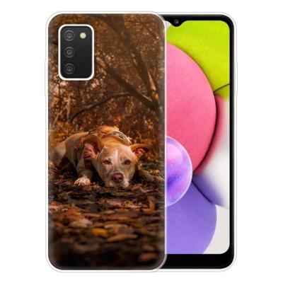 TPU Siliconen Samsung Galaxy A03s Zelf Hoesje Ontwerpen met Foto&apos;s
