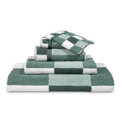 Vandyck Vandyck Boston Earth Green Handdoek 55X100