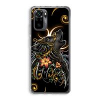 Huilende Wolf: Xiaomi Redmi Note 10 Pro Transparant Hoesje