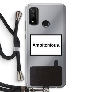 Ambitchious: Huawei P Smart (2020) Transparant Hoesje met koord