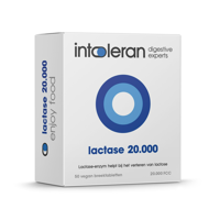 Intoleran Lactase 20.000 FCC Breektabletten