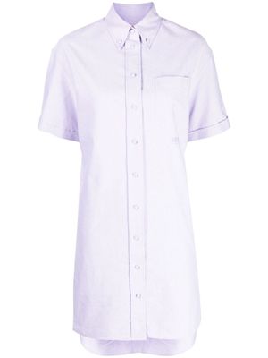 Kenzo robe-chemise à coupe ample - Violet