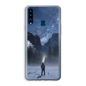 Wanderlust: Samsung Galaxy A20s Transparant Hoesje