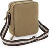 Quadra QD614 Vintage Canvas Mini Reporter - Sahara - 18,5 x 22,5 x 8 cm