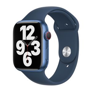 Apple origineel Sport Band Apple Watch 42mm / 44mm / 45mm / 49mm Abyss Blue - MKUW3ZM/A