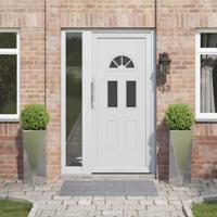 Plantenbak 2 pcs Zilver 30 x 30 x 75 cm Roestvrij staal