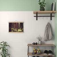 Poster met posterhanger - 45x30 - glanzend