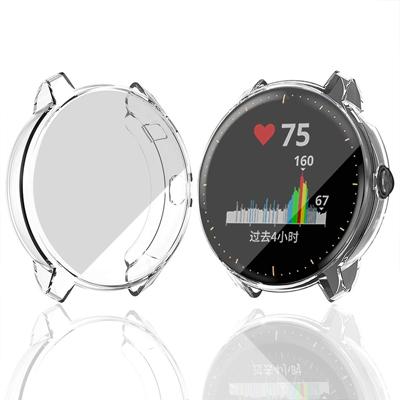 Voor Garmin VivoActive 3 Music version TPU-beschermhoes (transparant)