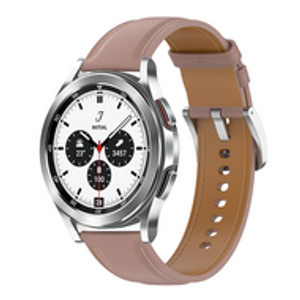 Luxe leren bandje - Oudroze - Samsung Galaxy Watch 4 Classic - 42mm / 46mm