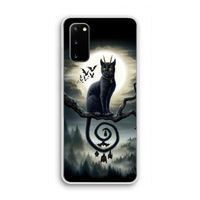 Moonlight Companions: Samsung Galaxy S20 Transparant Hoesje
