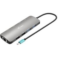 I-tec USB-C Metal Nano 2x Display Docking Station + Power Delivery 100 W - thumbnail