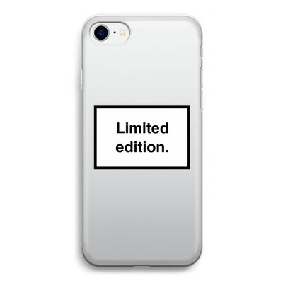 Limited edition: iPhone SE 2020 Transparant Hoesje