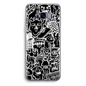 Vexx Black Mixtape: Samsung Galaxy S8 Plus Transparant Hoesje
